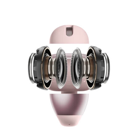 หูฟังไร้สาย SHOKZ OPENDOTS ONE สีชมพู_2